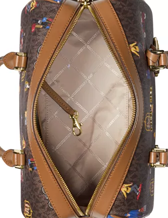 Michael Michael Kors Bedford Travel Leather Small Duffle Satchel