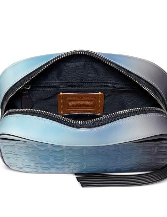Coach Camera Bag in Ombré Signature Leather