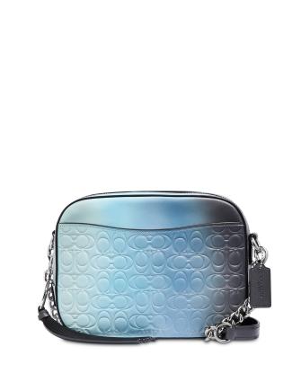 Coach Camera Bag in Ombré Signature Leather