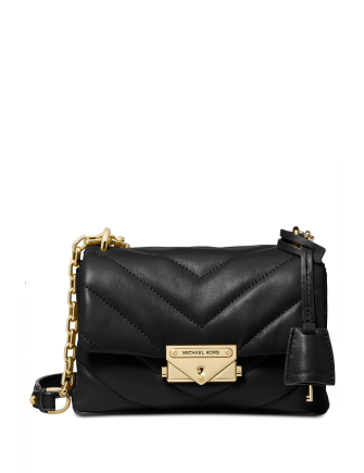 Michael Michael Kors Cece Chevron Quilted Leather Mini Chain Crossbody