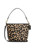 Coach City Bucket Bag With Leopard Print