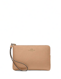 Coach Corner Zip Wristlet