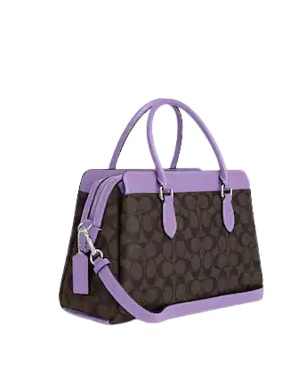 Coach Darcie Carryall In Signature Canvas
