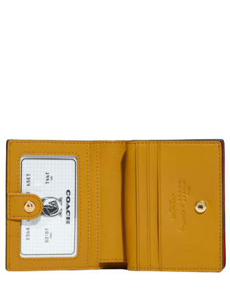Coach Disney Mickey Mouse X Keith Haring Snap Wallet