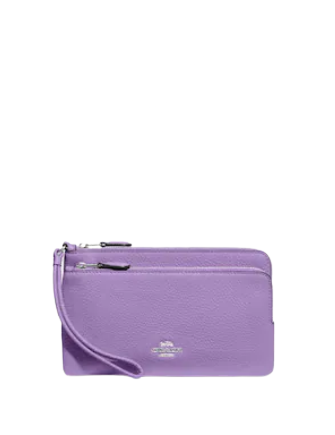 Coach Double Zip Wallet