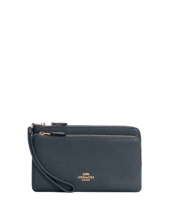 Coach Double Zip Wallet