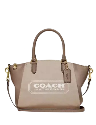Coach Elise Satchel With Coach Badge