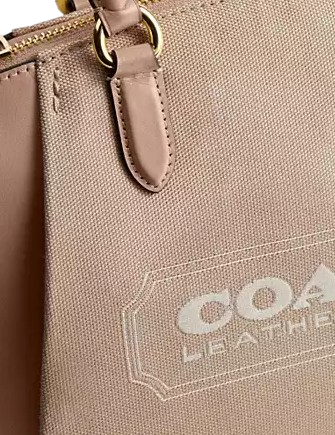 Coach Elise Satchel With Coach Badge