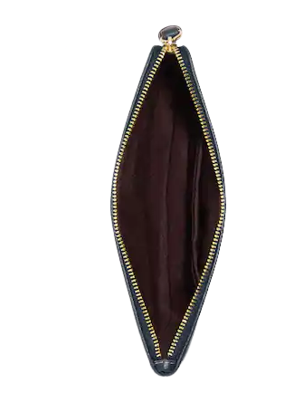 Coach Large Corner Zip With Coach
