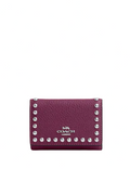 Coach Micro Wallet With Rivets