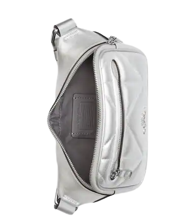 Coach Mini Belt Bag With Puffy Diamond Quilting