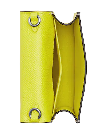 Coach Mini Wallet On A Chain In Colorblock