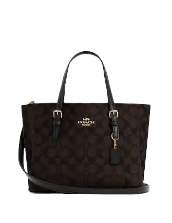 Coach Mollie Tote 25 In Signature Canvas