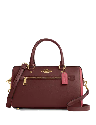 Coach Rowan Satchel In Colorblock