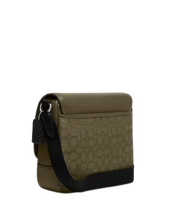 Coach Sprint Map Bag 25 In Signature Jacquard