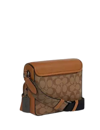 Coach Sullivan Flap Crossbody Bag In Colorblock Signature Canvas