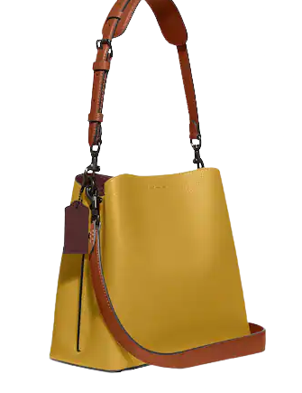 Coach Willow Bucket Bag In Colorblock