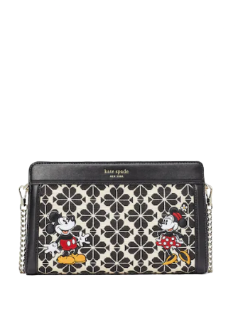 Kate Spade New York Disney X Kate Spade New York Spade Flower Jacquard Medium Crossbody