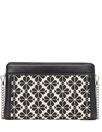 Kate Spade New York Disney X Kate Spade New York Spade Flower Jacquard Medium Crossbody
