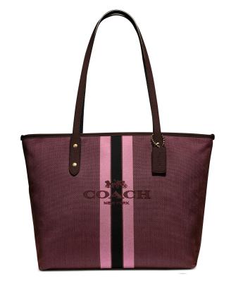 Coach Horse & Carriage Jacquard City Tote