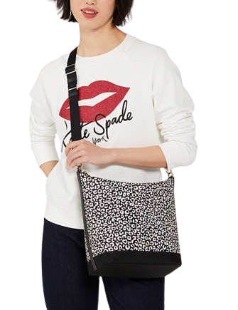 Kate Spade New York Chelsea Leopard Duffle Crossbody