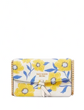 Kate Spade New York Knott Sunshine Floral Flap Crossbody