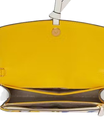 Kate Spade New York Knott Sunshine Floral Flap Crossbody