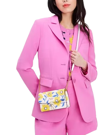 Kate Spade New York Knott Sunshine Floral Flap Crossbody