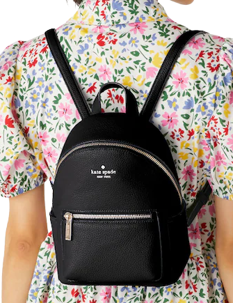 Kate Spade New York Leila Pebbled Leather Mini Dome Backpack