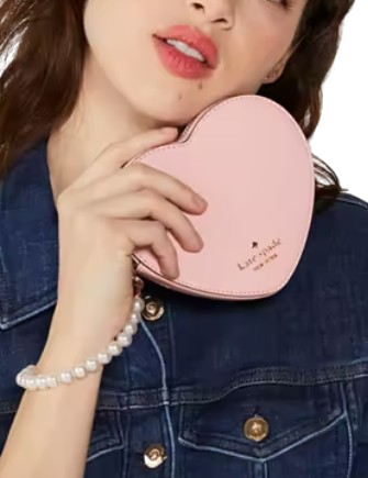 Kate Spade New York Love Shack 3d Heart Wristlet