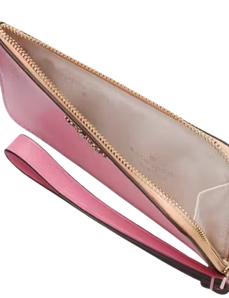 Kate Spade New York Lucy Bicolor Small L Zip Wristlet