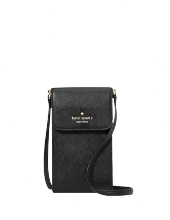 Kate Spade New York Madison Saffiano Leather North South Flap Phone Crossbody