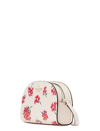 Kate Spade New York Perry Floral Leather Dome Crossbody