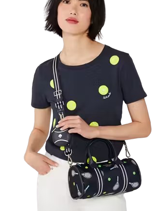 Kate Spade New York Rosie Racquet And Ball Small Duffle Crossbody