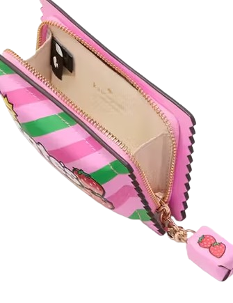 Kate Spade New York Bubble Gum 3D Small Card Holder