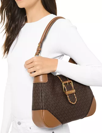 Michael Michael Kors Lillian Signature Shoulder Bag
