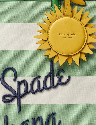 Kate Spade New York Market Cabana Canvas Medium Tote