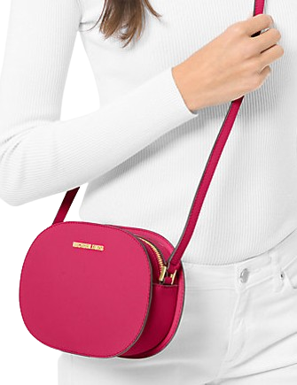 Michael Michael Kors Jet Set Travel Medium Saffiano Leather Crossbody Bag