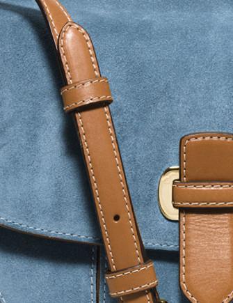 Michael Michael Kors Romy Suede Medium Messenger