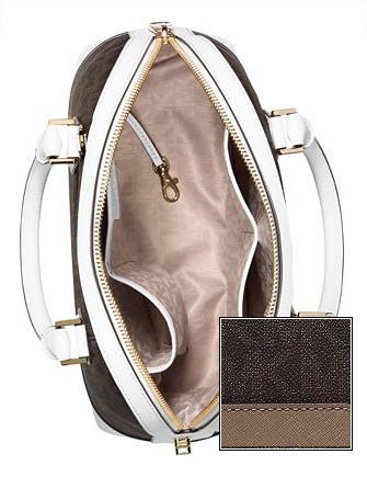Michael Michael Kors Smythe Large Signature Dome Satchel