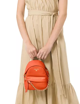 Michael Michael Kors Slater Mini Leather Convertible Messenger Backpack