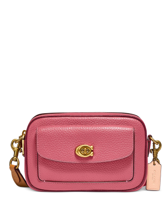 Coach Willow Camera Bag In Colorblock Leather