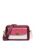 Coach Cassie Colorblock Leather Camera Bag