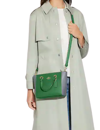 Coach Alice Satchel In Colorblock