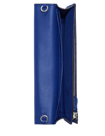 Coach Anna Foldover Clutch Crossbody With Horse And Carriage