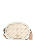 Coach Camera Bag With Horse And Carriage Dot Print