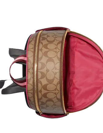 Coach Court Backpack In Signature Canvas