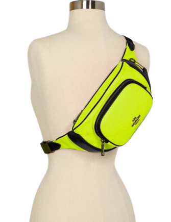 Coach Court Belt Bag In Colorblock