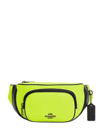 Coach Court Belt Bag In Colorblock
