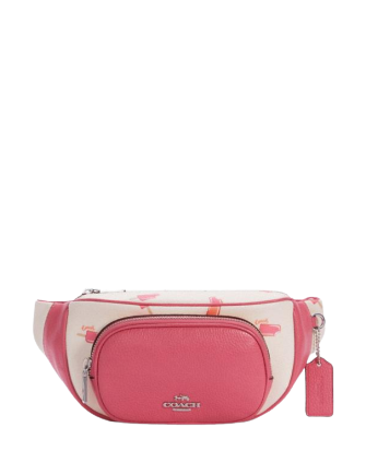 Coach Court Belt Bag With Popsicle Print